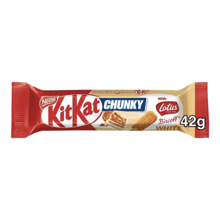 Kit Kat Chunky Lotus Biscoff 24x42g- Speculos