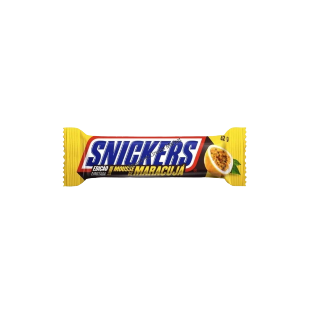 Snickers Maracuja Brazil - Snickers Fruit de la passion Brésil