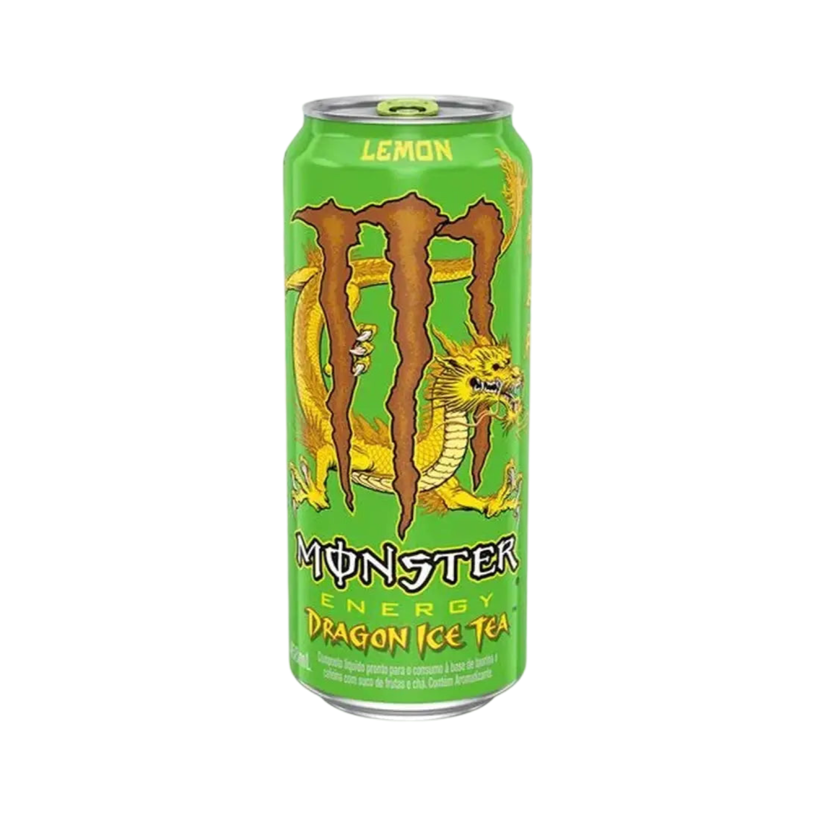 Monster Dragon Ice Tea Lemon Brazil 24 x 473 ml - Monster Dragon Thé Glacé Citron Vert Brésil
