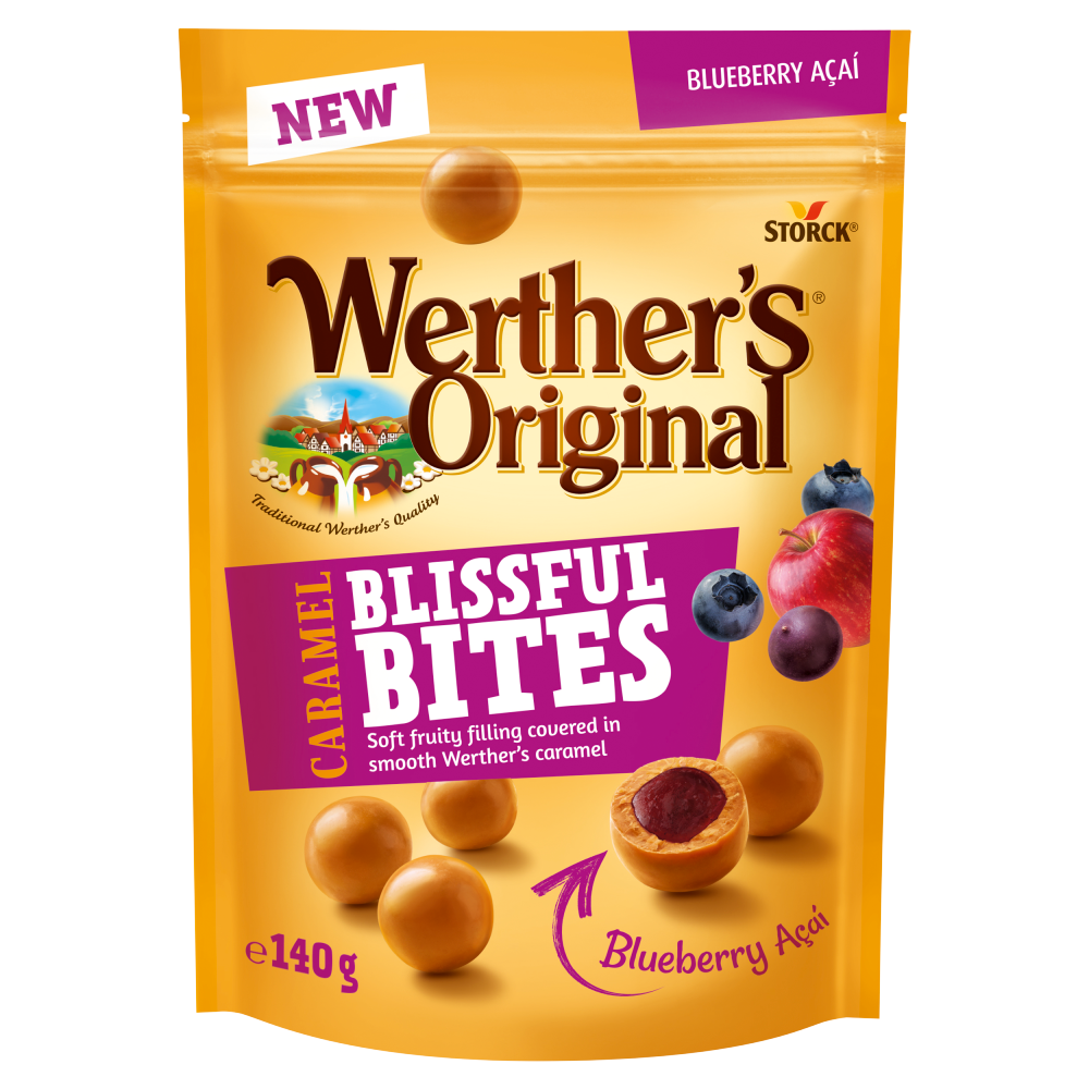 Werther’s Caramel Bites Blueberry Acai - Summer Edition