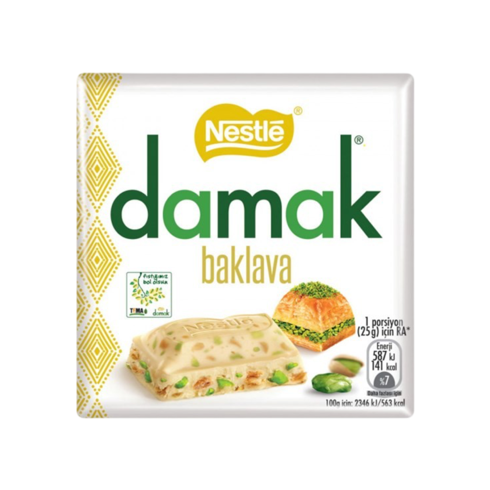 Damak Baklava 6x60g - Baklava Damak
