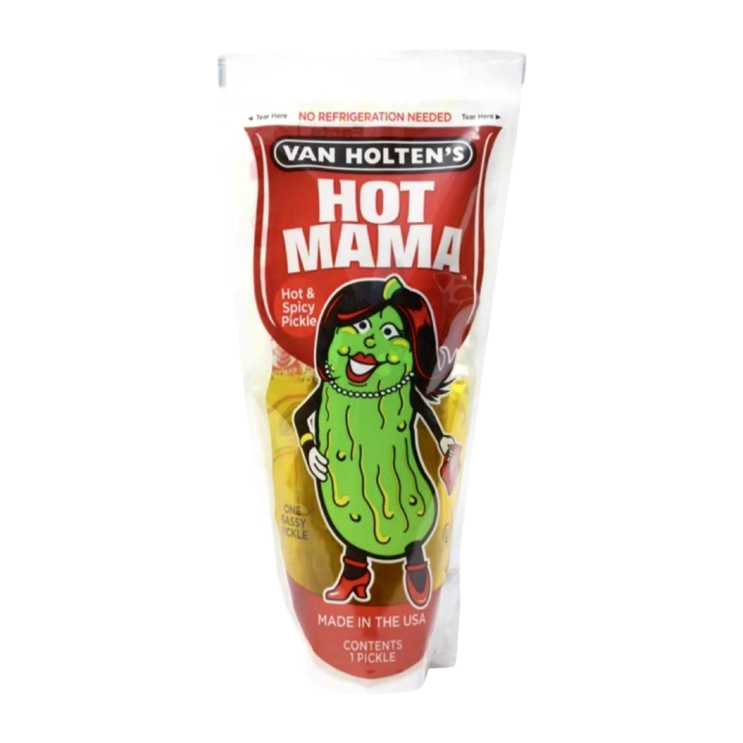 Van Holten’s Hot Mama 12x250g - Van Holten's Cornichon Géant