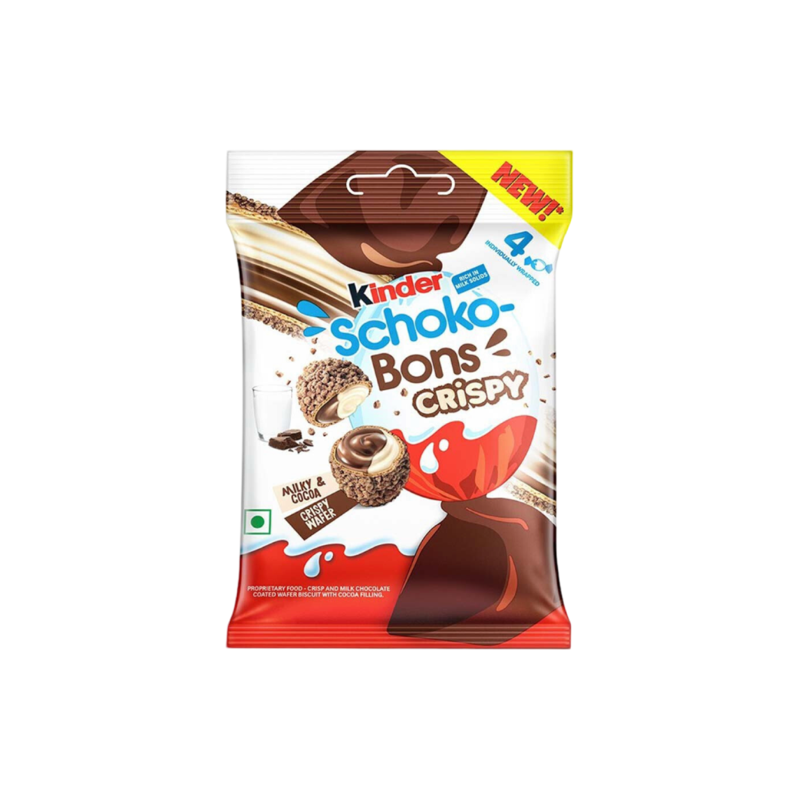 Kinder Schoko-Bons Crispy 12x22.4g - Kinder Schoko-Bons croustillants