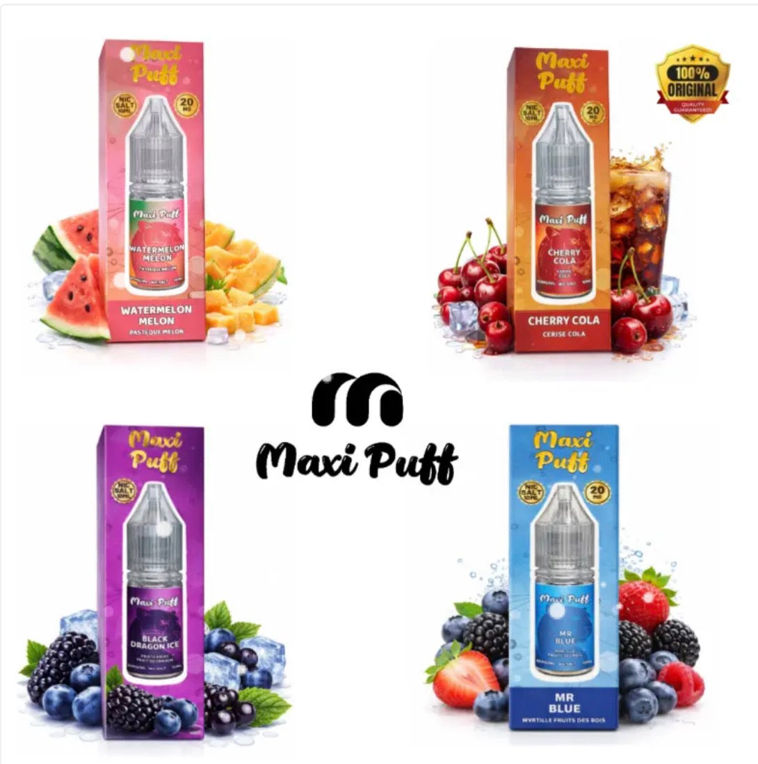 Maxi Puff 10ml 20mg Nicotine Salt