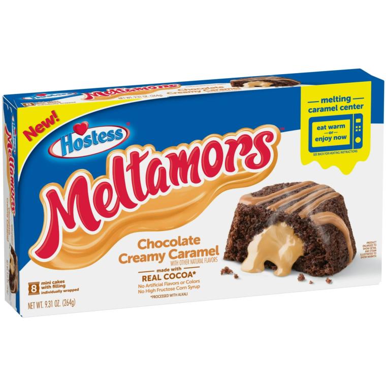 Hostess Meltamors Chocolate Caramel