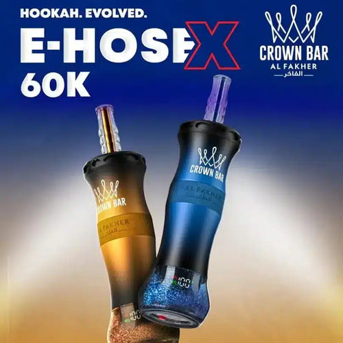 AL Fakher 60K Crown Bar E-Hose