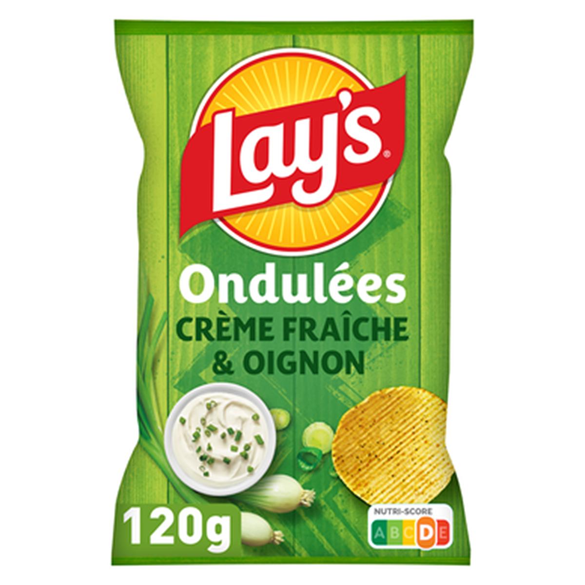 Chips saveur crème fraîche et oignon LAY'S