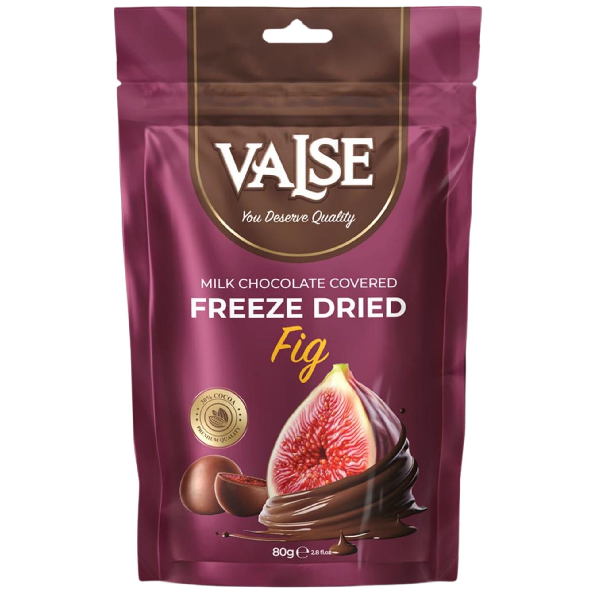 Valse Fig Freeze Dried - Milk Chocolate Covered