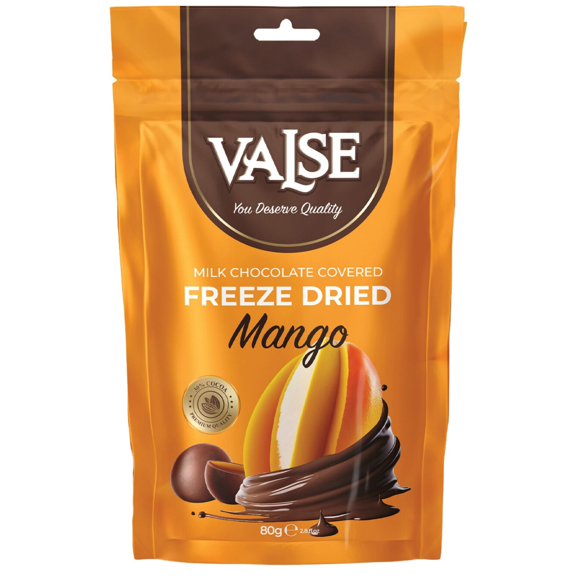 Valse Mango Freeze Dried - Milk Chocolate Covered