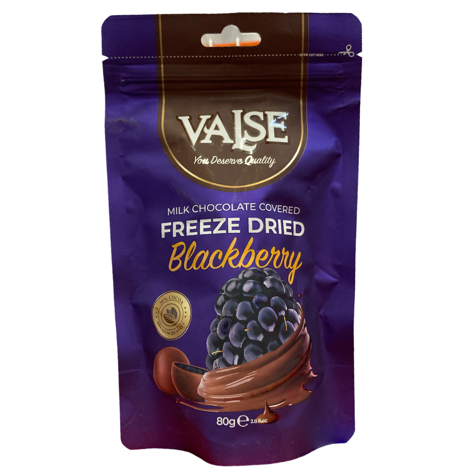 Valse Blackberry Freeze Dried - Milk Chocolate Covered