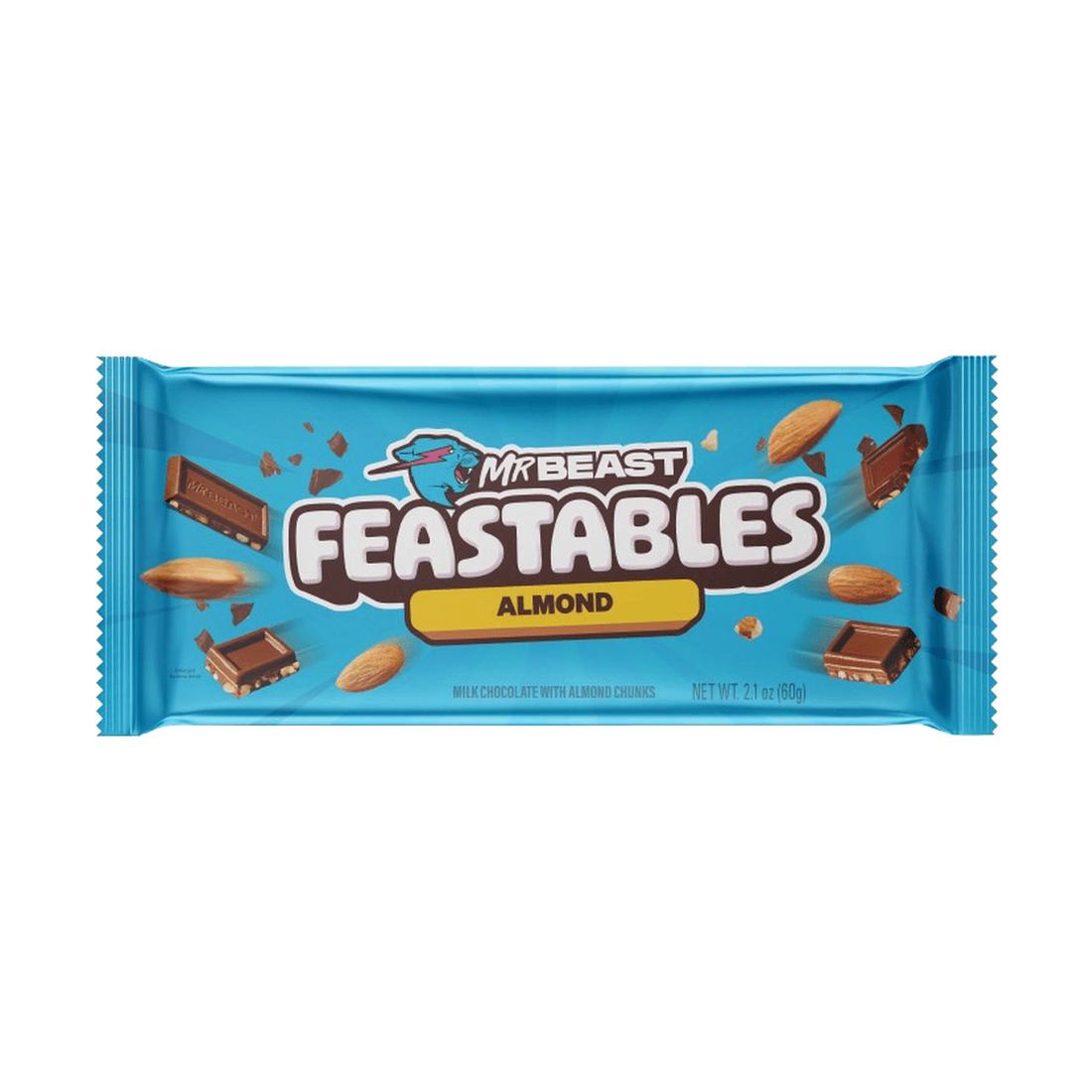Mr Beast Feastables Chocolate Almond