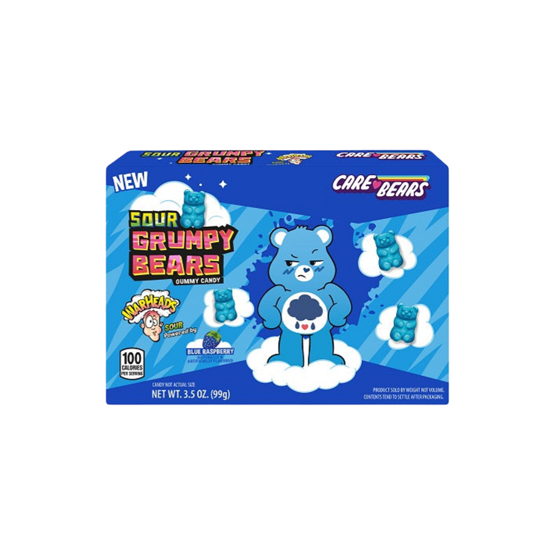 Warheads Care Bears Blue aspberry - Nounours saveur framboise