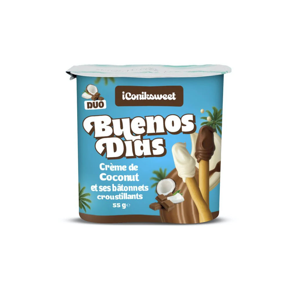 iConiksweet - Buenos Dias - Crème de Coconut et ses bâtonnets croustillants
