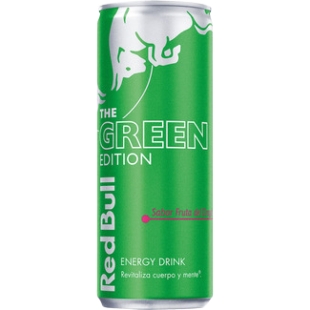 Boisson énergisante Red Bull Green Edition Fruit du dragon