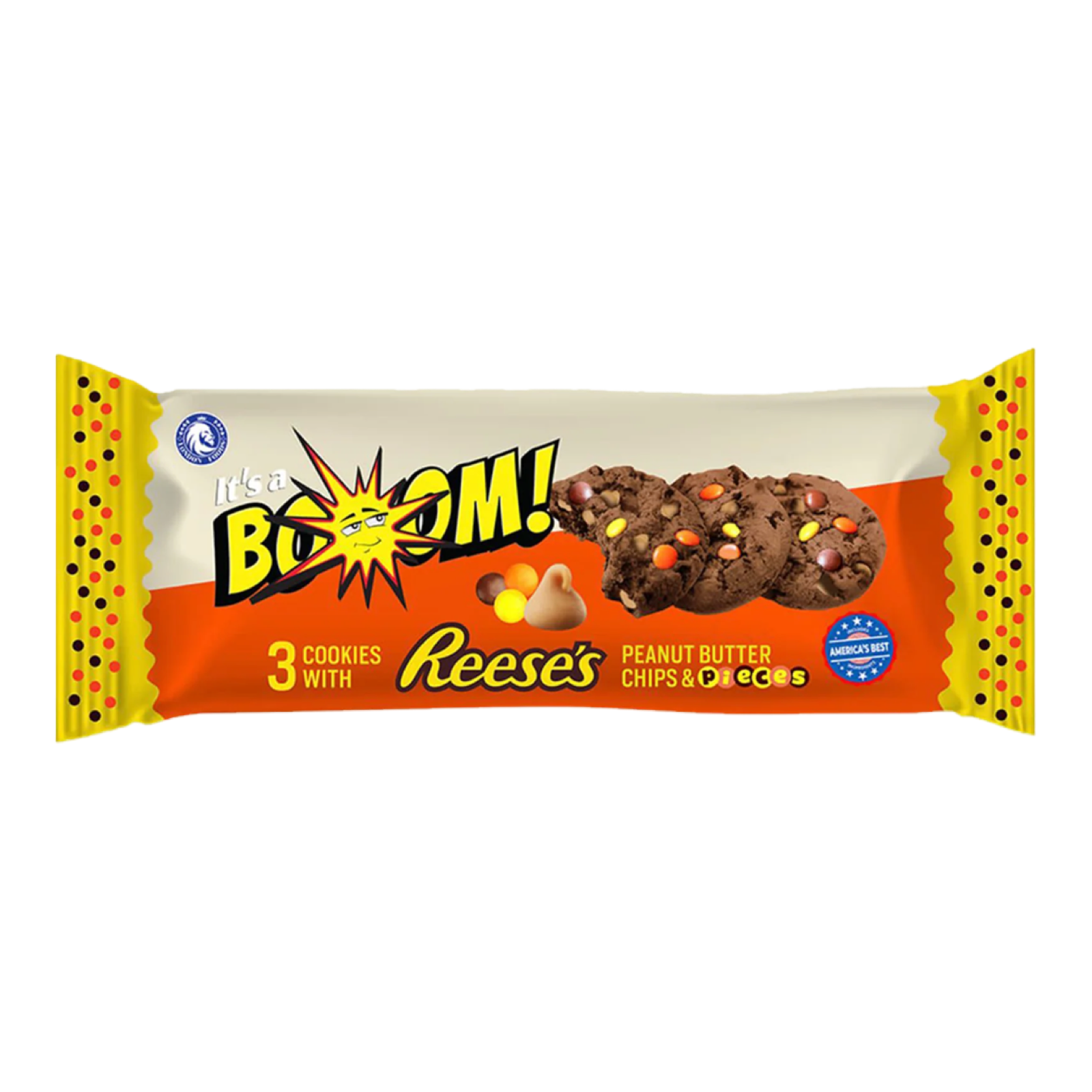 Boom Baked Cookies with Reese’s Chips & Pieces