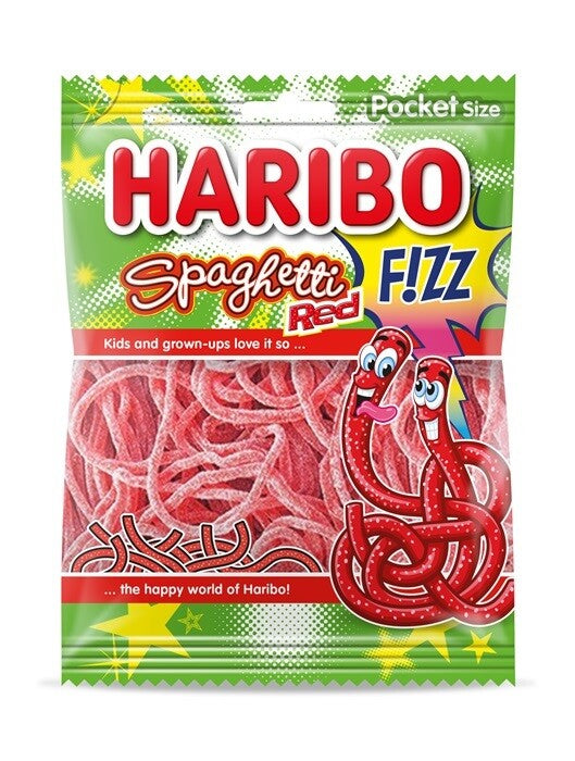 Haribo Spaghetti Red Fizz
