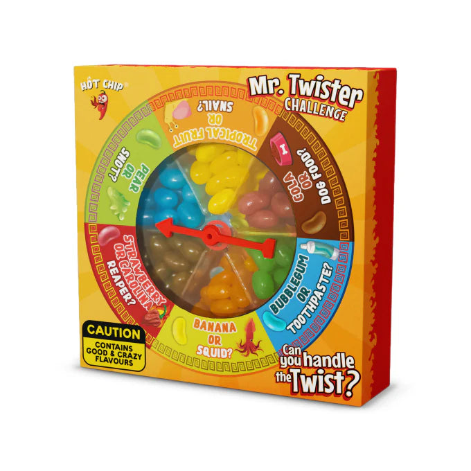 Hot chip Jeu Mr Twister challenge