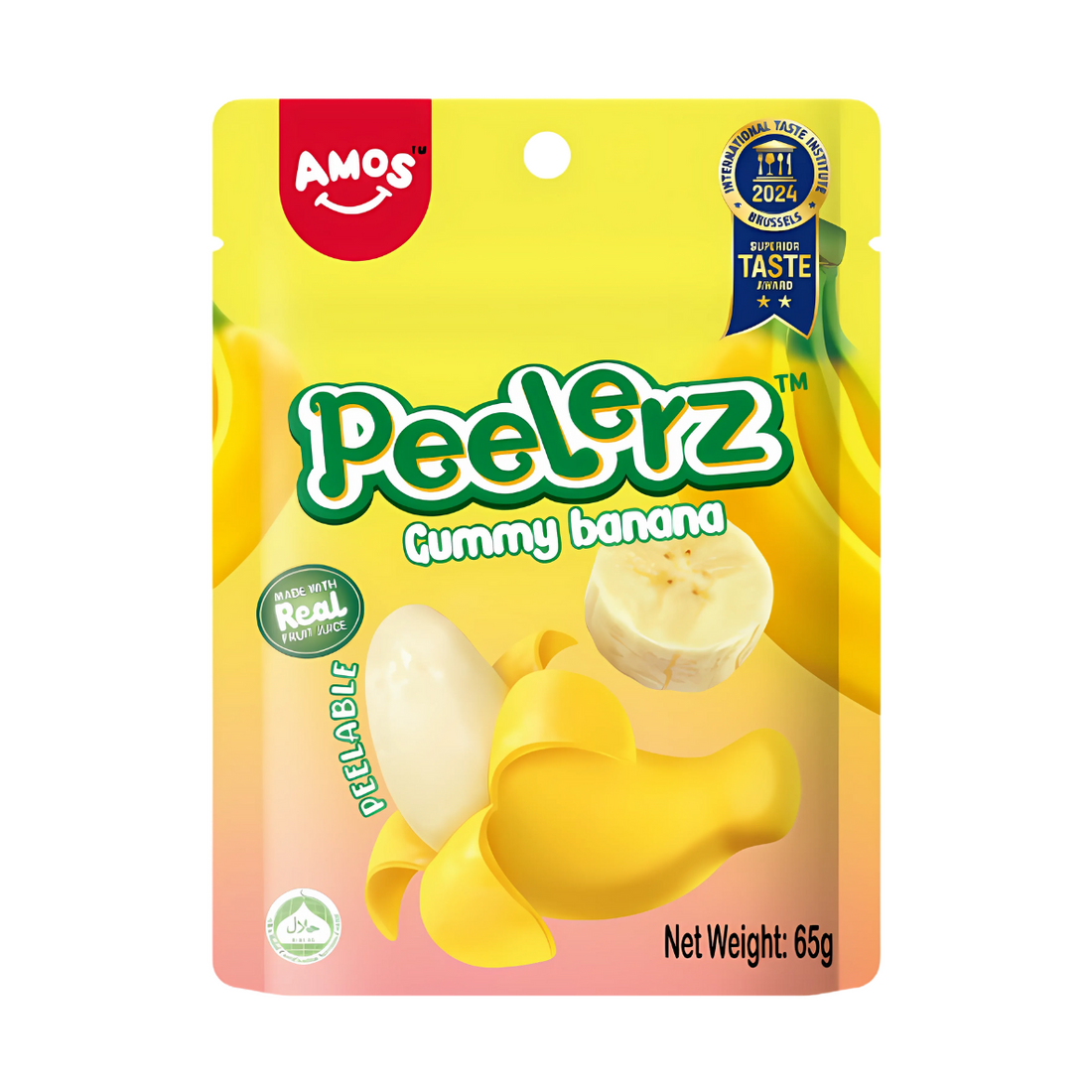 Amos Peelerz Gummy Banana