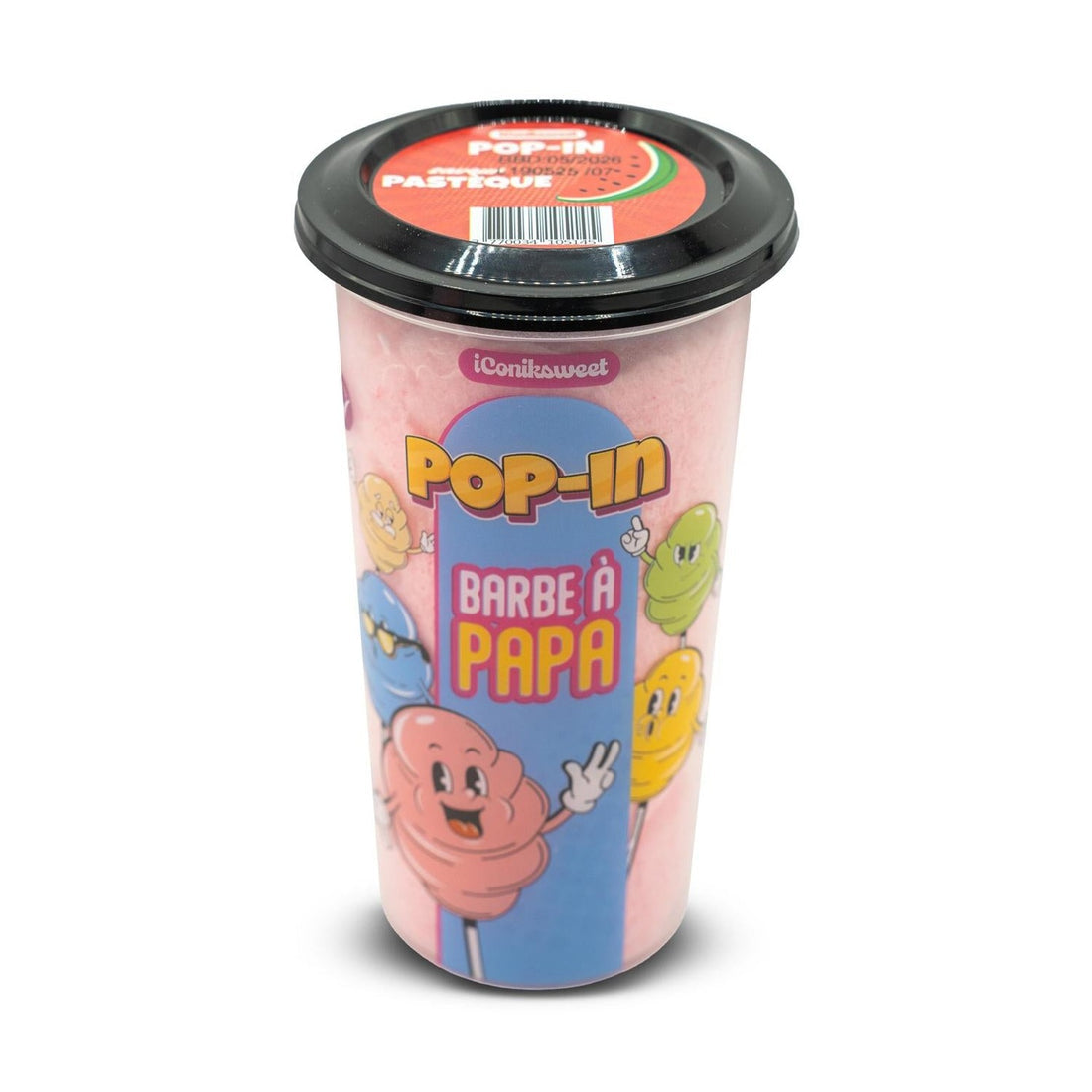 iConiksweet Pop saveur barbe à papa à la pastèque
