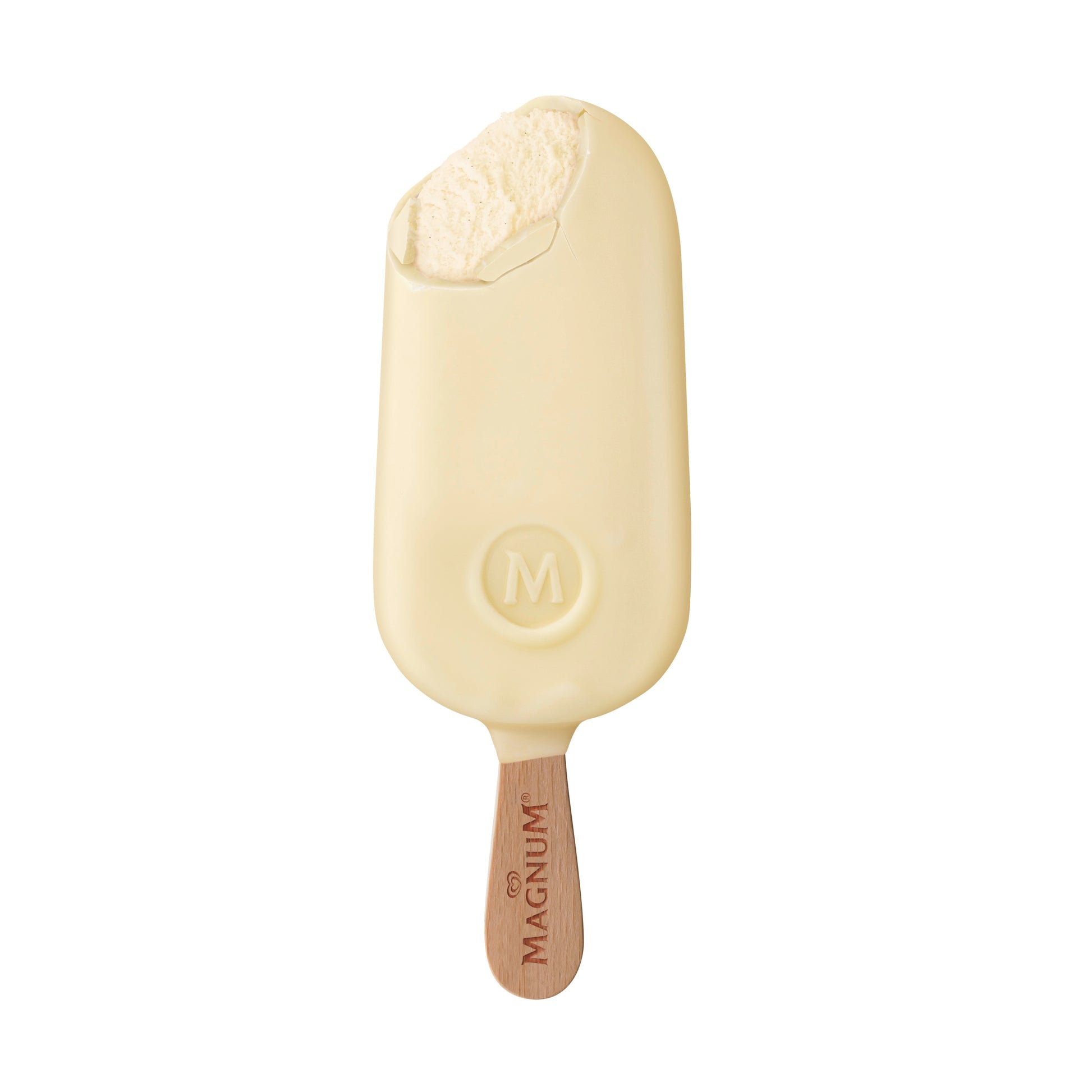Magnum chocolate white ice cream