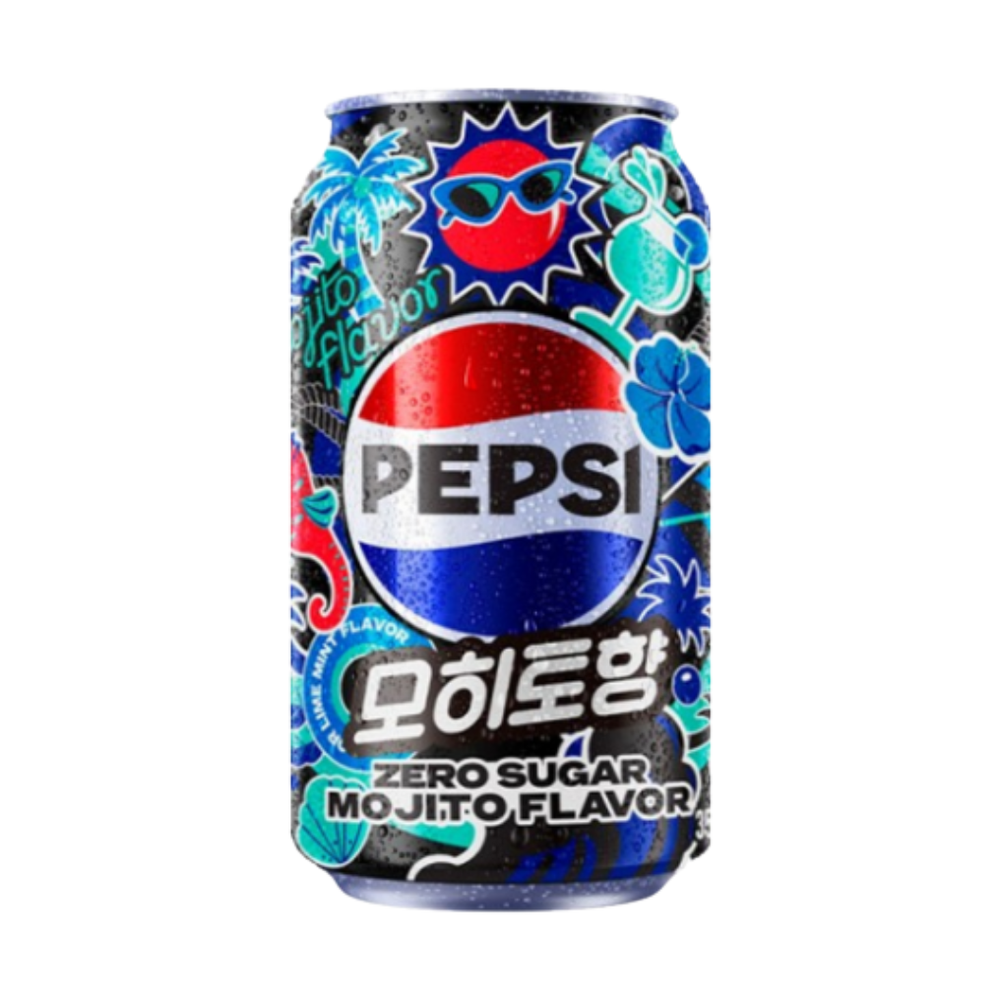 Pepsi Zero sucre saveur mojito