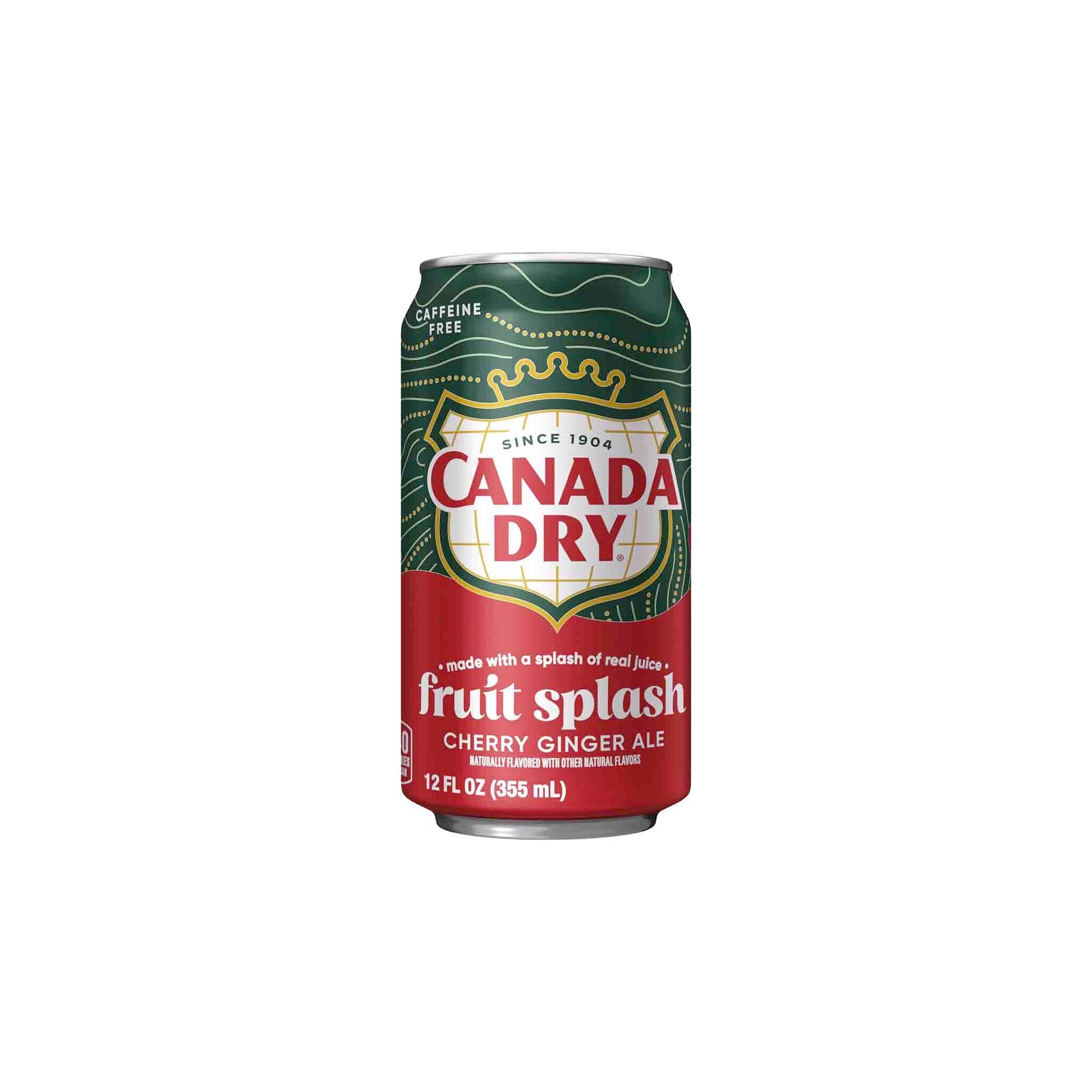 Canada dry cherry fruit splash