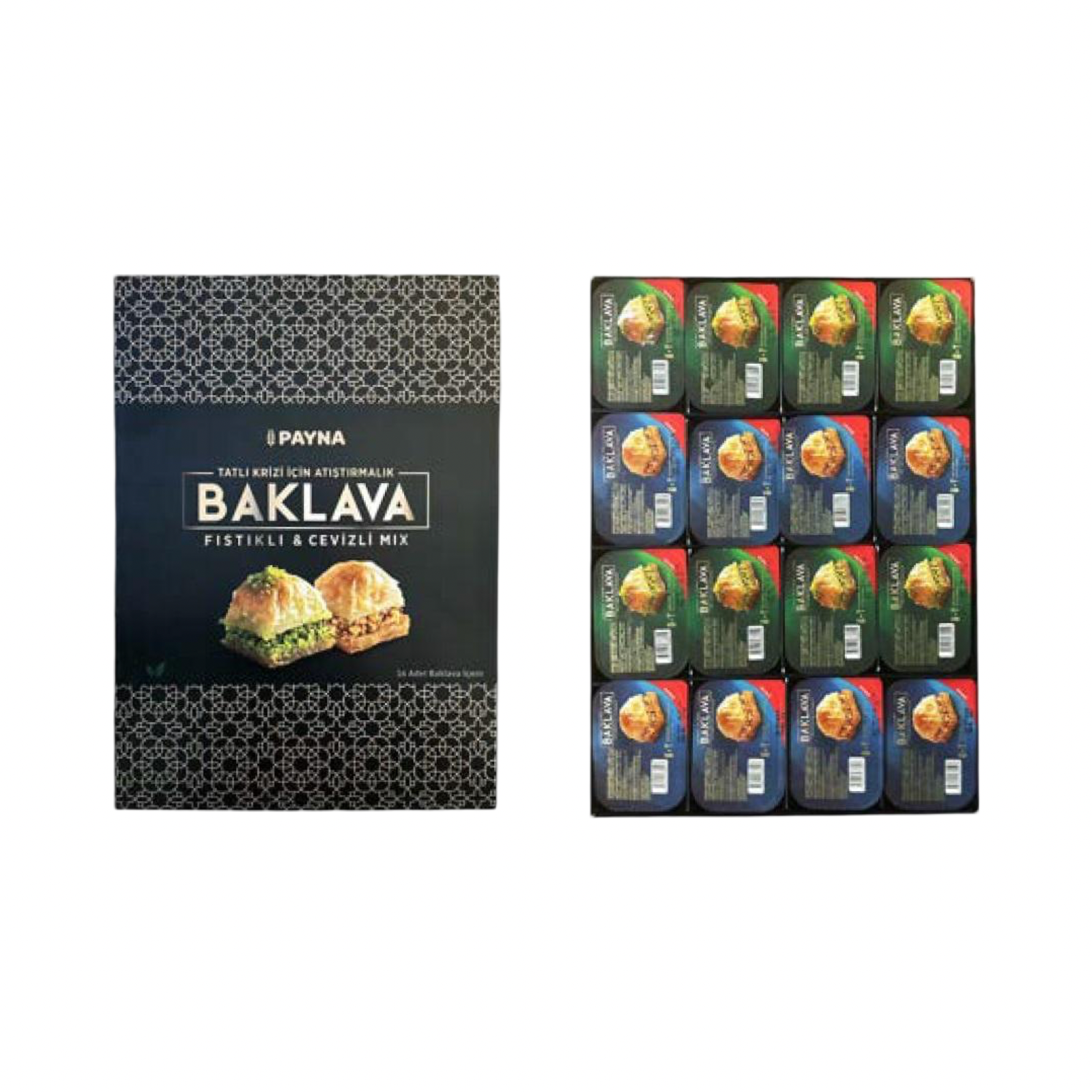 Baklava Payna mix Pistachio & Noisette