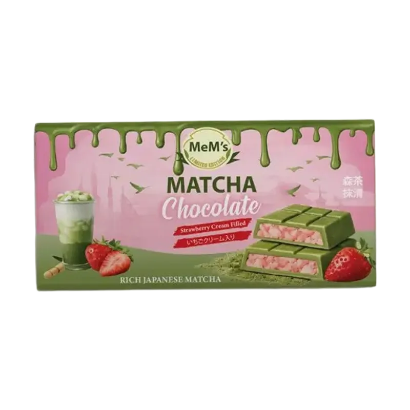MeM’s Matcha Chocolate Strawberry Cream