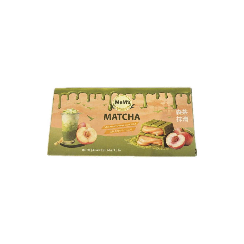 MeM's Matcha JapaneseWhite Peach Flavoured Cream