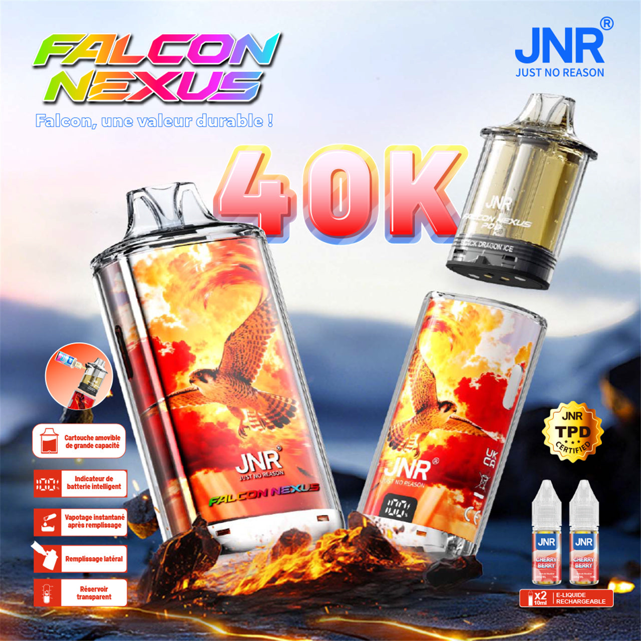 Puff JNR Falcon Nexus 40K