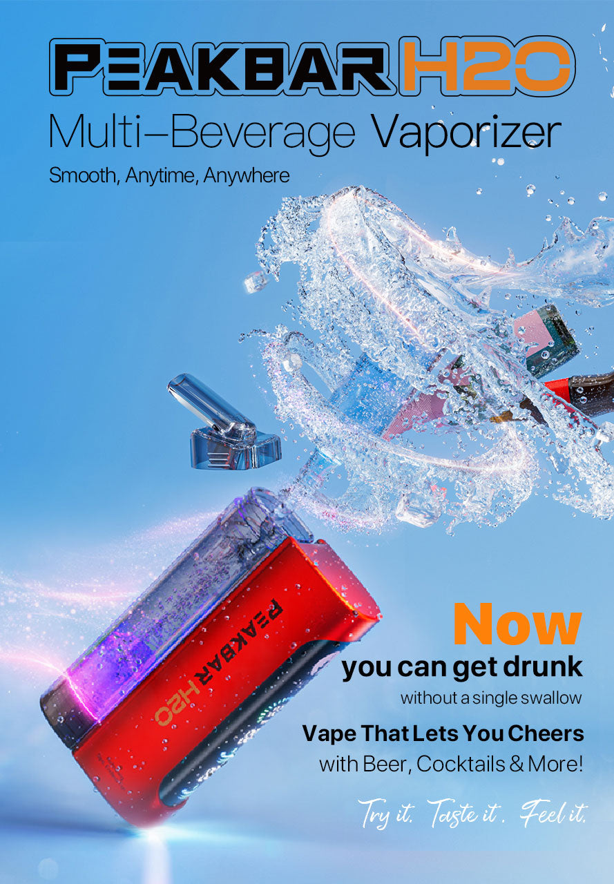Peak Bar H20 Hookah 40k