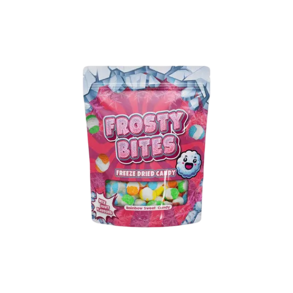 Frosty Bites Freeze Dried Candy Rainbow Sweet Candy 24x76g - Bonbons lyophilisés
