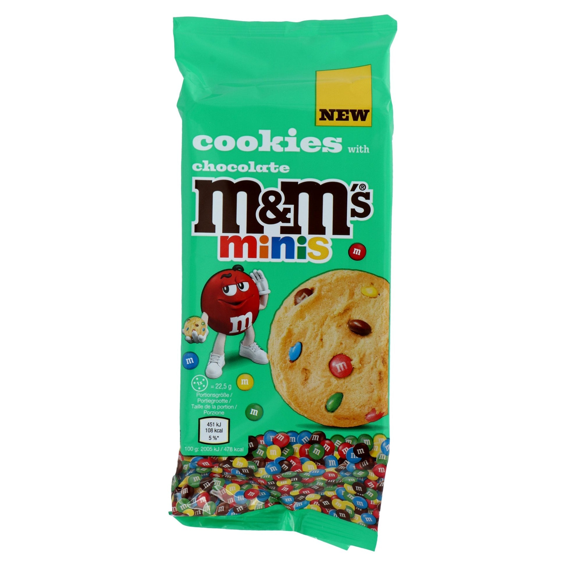 Paquet de cookies M&MS mini