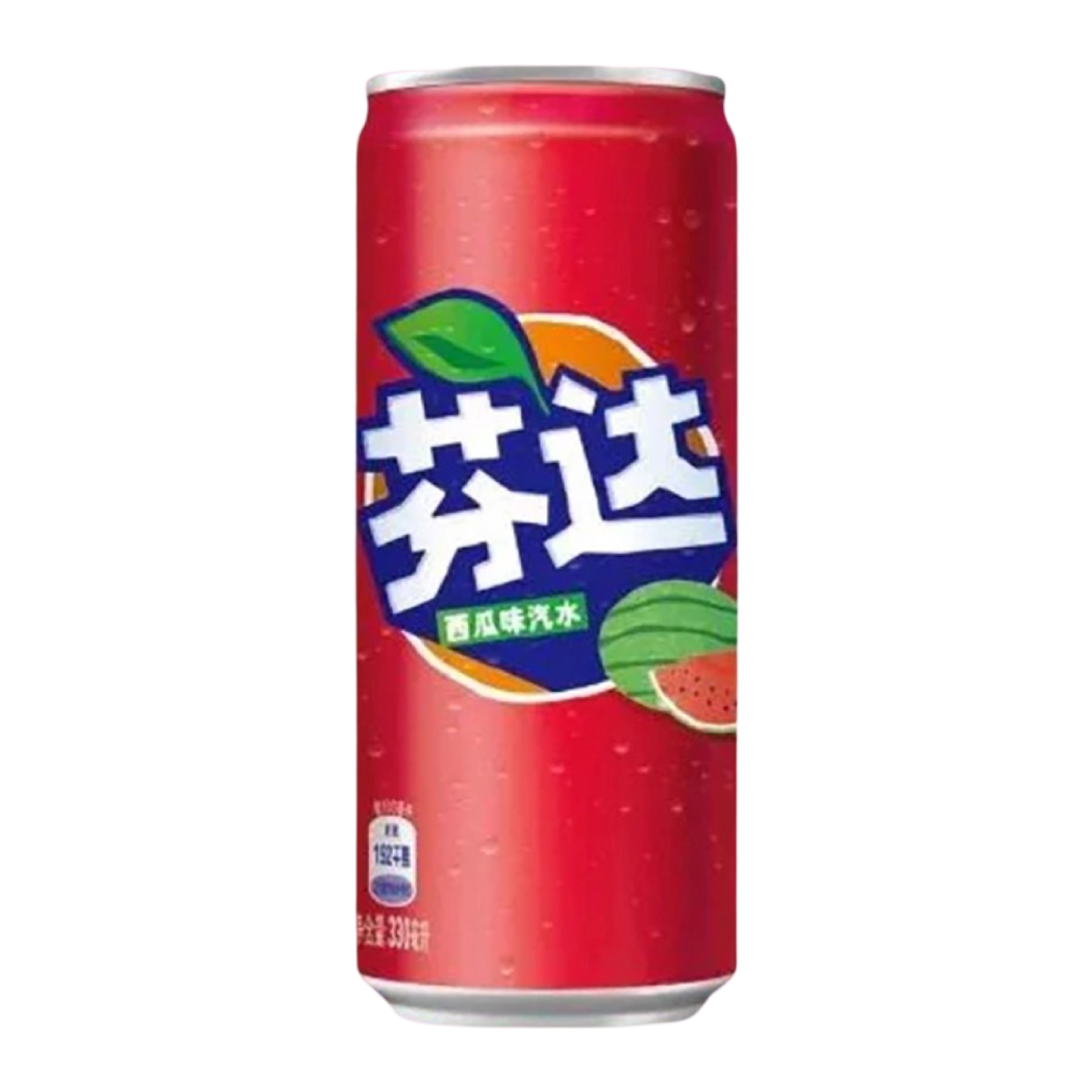 Fanta Watermelon China 24x33cl - Fanta Pastèque Chine