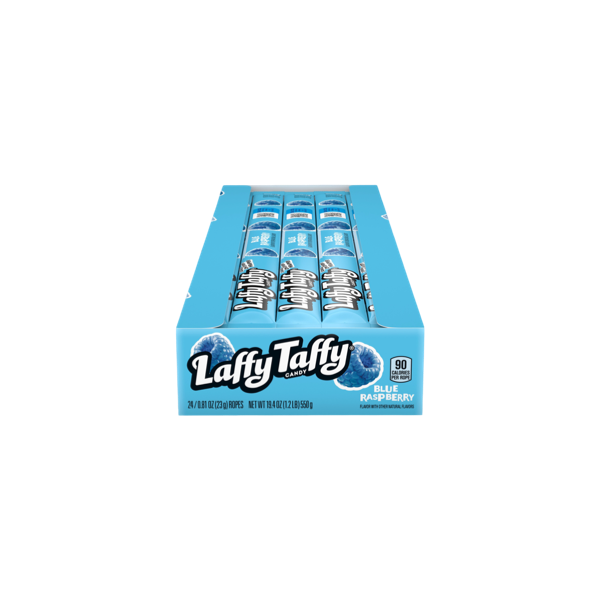 Laffy Taffy Blue Raspberry x24 - Taffy Taffy Framboise Bleue