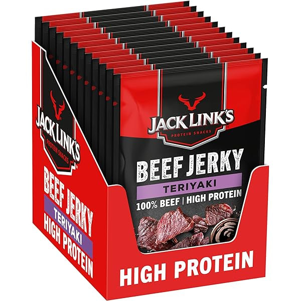 Beef Jerky Teriyaki 12x60g