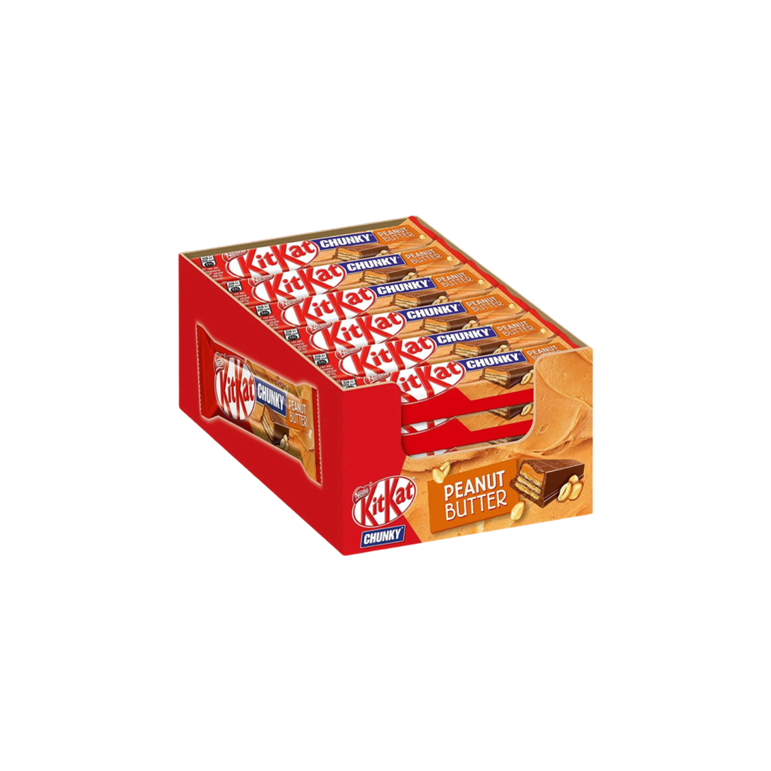 Kit Kat Chunky Peanut Butter 36 x 42g - KitKat Beurre de cacahuète