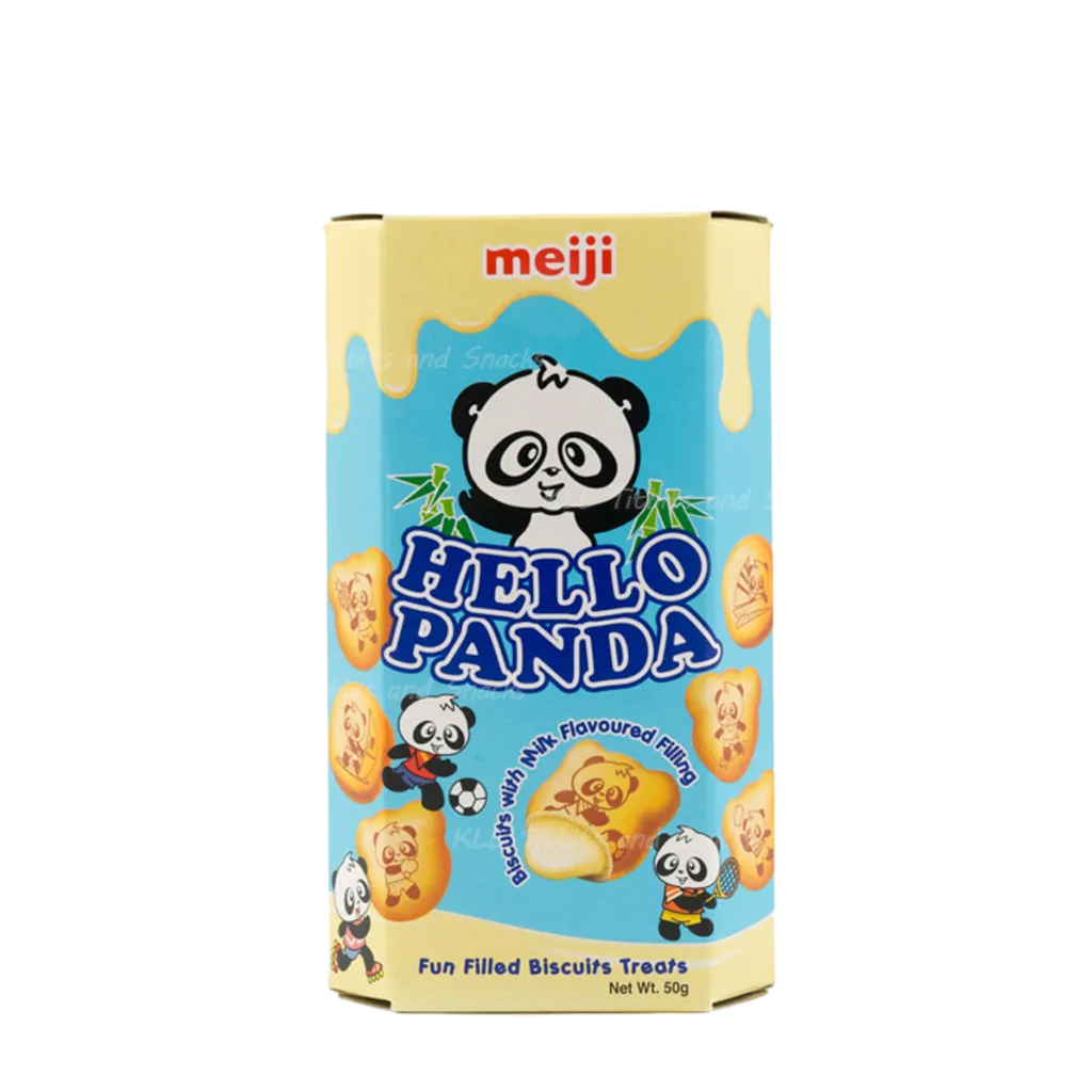 Hello Panda Milk Cream Filled Biscuit 10x42g - Hello Panda Biscuit Fourré à la Crème de Lait