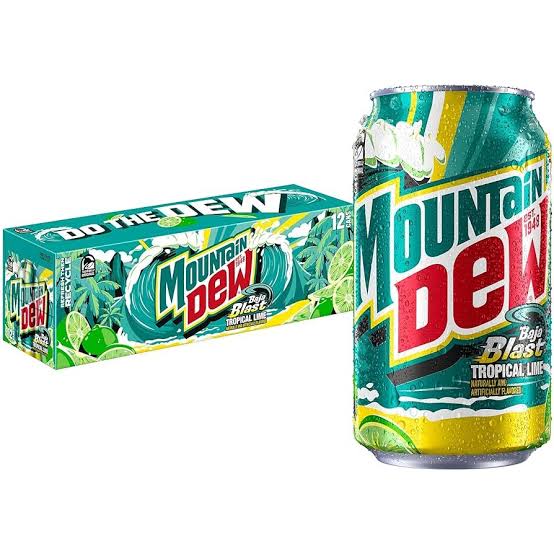 Mountain Dew Tropical Lime