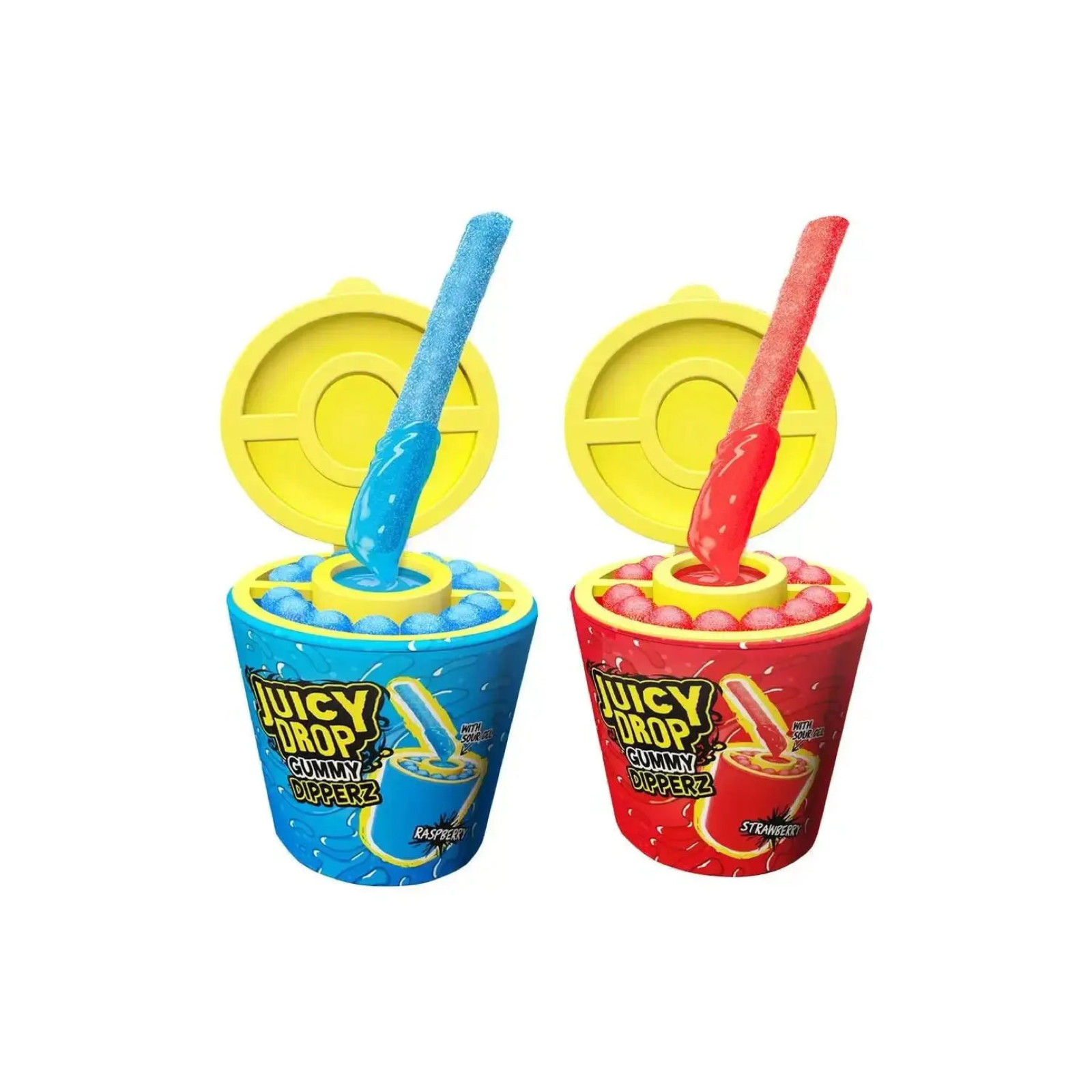 Bazooka Juicy Drop Gummy Dipperz 8x96g