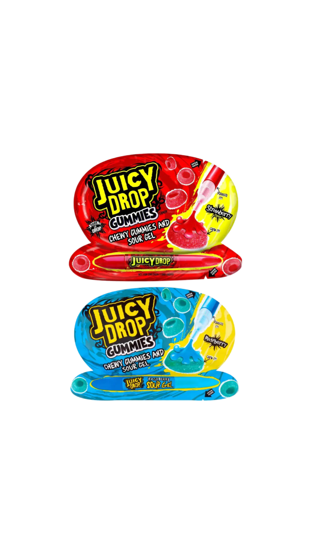 Juicy Drop Gummies 12x57g - Bonbon Goutte Juteuse